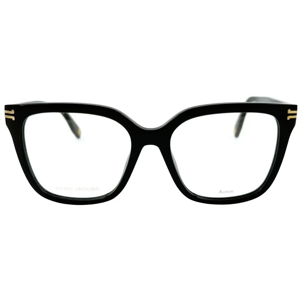 Marc Jacobs MJ 1038 Womens Plastic Eyeglass Frame 807 Black 52-17 Spring Hinges